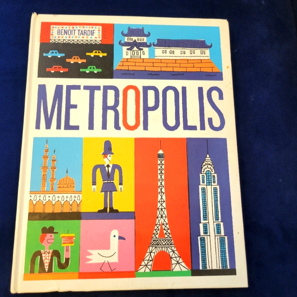 Metropolis Hardcover Book by Benoit Tardif